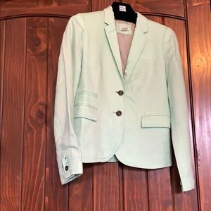 Jcrew mint blazer